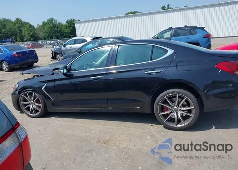 2021 Genesis G70 3.3T Awd из США, поврежденный, VIN KMTG74LE0MU070798